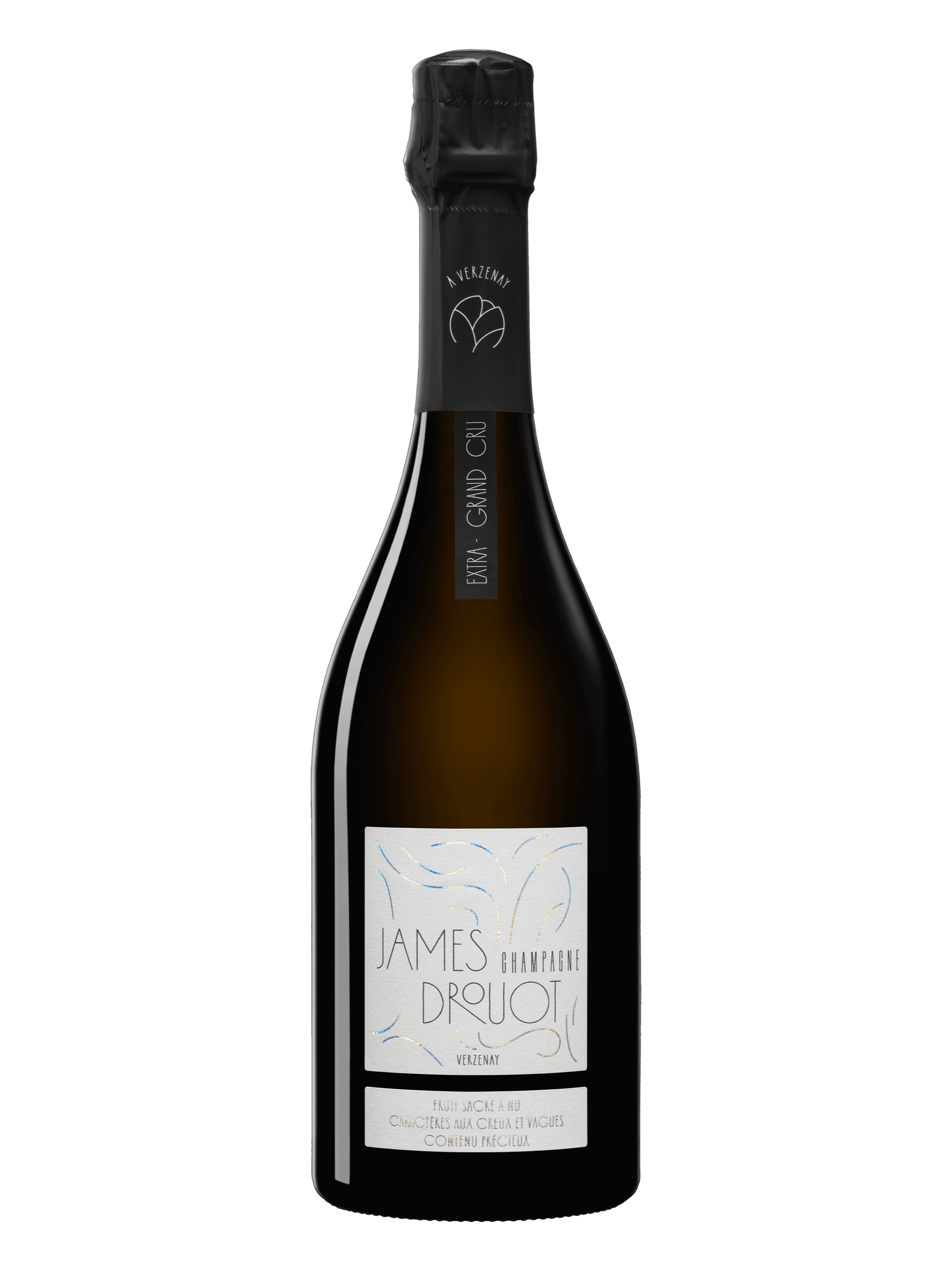 Bouteille de Champagne Extra Brut Grand Cru James Drouot